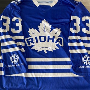 Blue Medium Adult Unisex Jersey