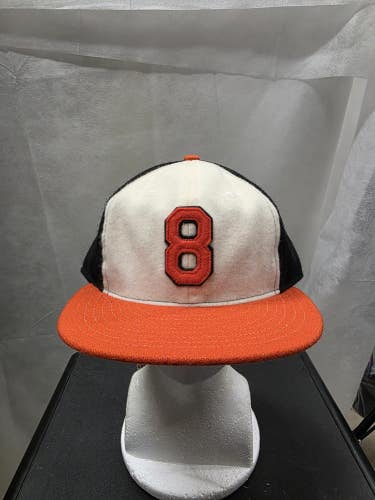 NWS Cal Ripken Jr Ebbets Field Flannels Signature Series Fitted Hat 7 5/8 MLB
