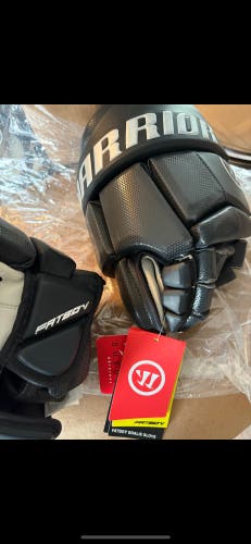Warrior Fatboy Lacrosse Gloves Small (New) lacrosse box lax