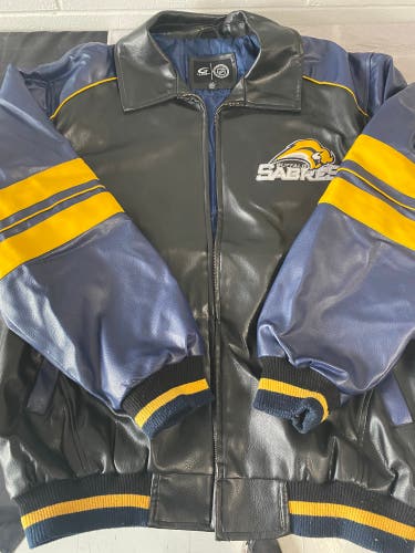 Buffalo Sabres large leather jacket