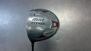 Used MAC ATTACK Mens Driver RH 10.5 Degree 11339-S000193556