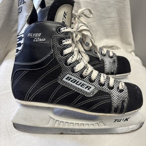 Int Size 6 Bauer Supreme SILVER COMP Ice Hockey Skates