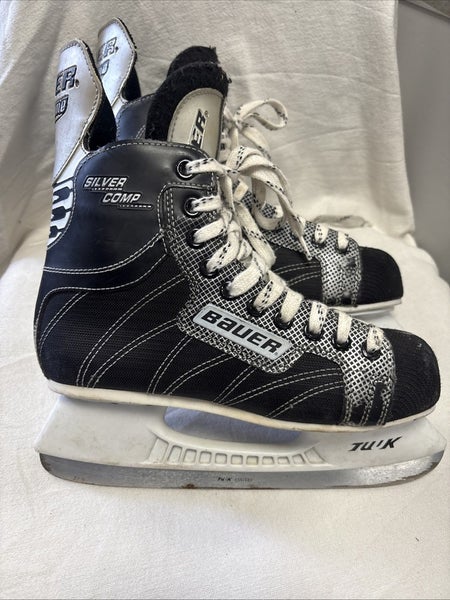 Int Size 6 Bauer Supreme SILVER COMP Ice Hockey Skates