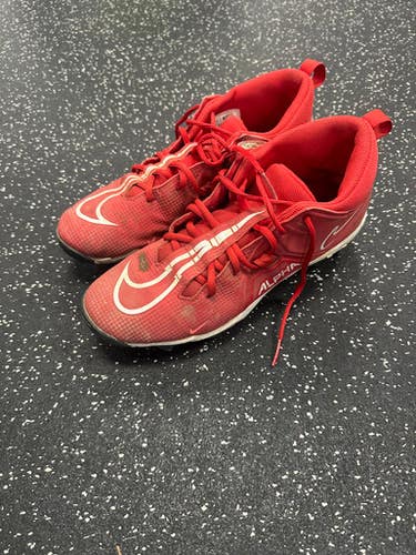 Used Nike Adult FB Cleats Red Senior 10 11849-S000030889