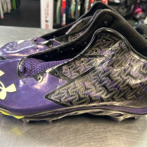 Used Under Armour Adult FB Cleats Purple Senior 14 11868-S000064758