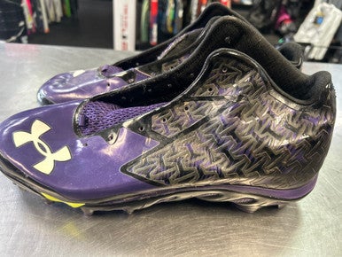 Used Under Armour Adult FB Cleats Purple Senior 14 11868-S000064758