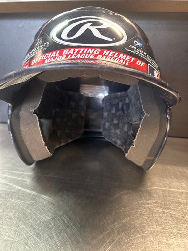 Used Rawlings AMARCFH-N Batting Helmet No Mask Navy Blue SM 11868-S000064742