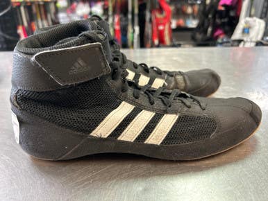Used Adidas Wrestling Shoes Black Senior 9.5 11868-S000064667