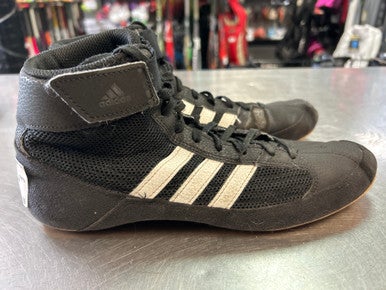 Used Adidas Wrestling Shoes Black Senior 9.5 11868-S000064667