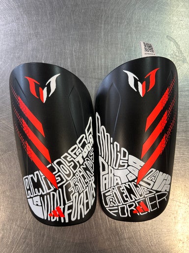 Used Adidas Soccer Shin Guards Adult Black LG 11868-S000064925