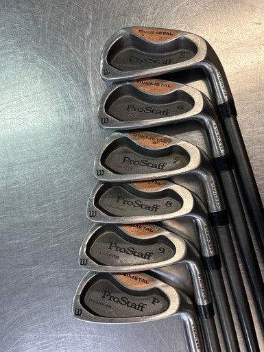 Used Wilson PRO STAFF Mens Iron Set RH 5I-PW 11868-S000064911