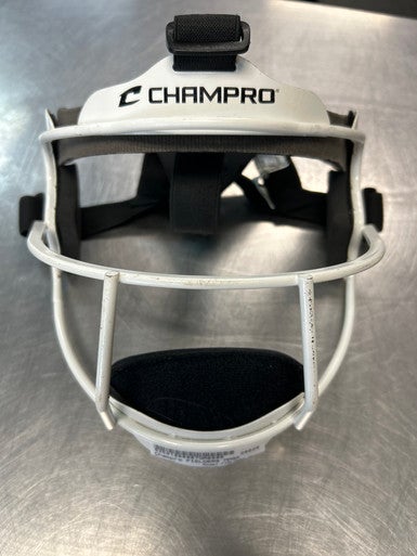 Used Champro FIELDERS MASK BB/SB Fielders Mask White MD 11868-S000064900