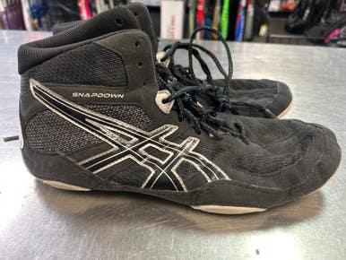 Used Asics Wrestling Shoes Black Senior 11.5 11868-S000064870