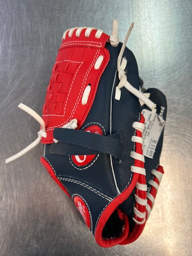 Used Rawlings PLAYER SERIES BB/SB Glove RH Throw Navy Blue 9 1/2" 11868-S000064872