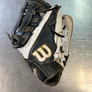 Used Wilson A1000 BB/SB Glove RH Throw White 12" 11868-S000064810