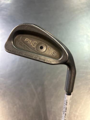 Used Ping EYE 2 BLACK DOT Mens Individual Iron RH 4 Iron 11868-S000064785