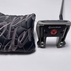 TaylorMade Spider GT Max Small Slant Putter 35" SuperStroke Pistol GTR 1.0 RH HC