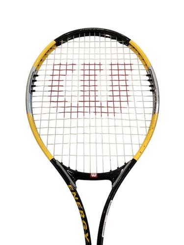 Used Wilson ENERGY Adult Tennis Racquet Black 4 3/8" 11884-S000051254