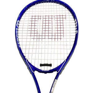 Used Wilson FEDERER Adult Tennis Racquet Royal Blue 4 1/4" 11884-S000051253