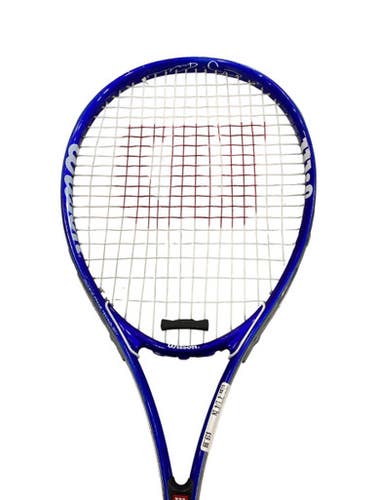 Used Wilson FEDERER Adult Tennis Racquet Royal Blue 4 1/4" 11884-S000051253