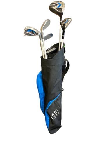 Used Wilson ULTRA JUNIOR SET Jr Package Set RH Black 7 Piece 11884-S000051241