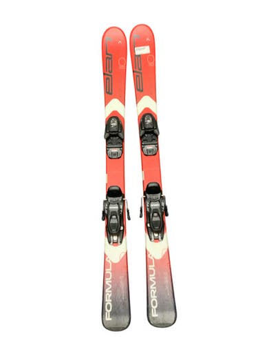 Used Elan FORMULA Boys Skis Only Red 110 cm 11823-S000033702