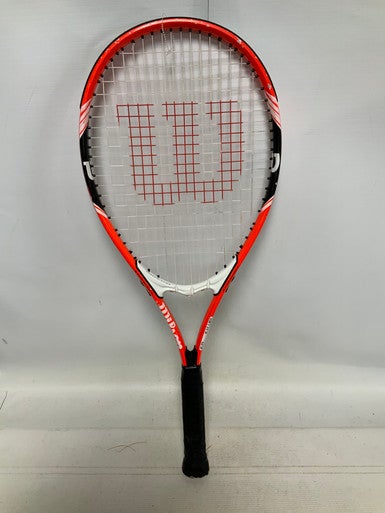 Used Wilson FEDERER Adult Tennis Racquet Red 3 3/8" 11823-S000033700