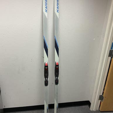 Used Karhu BEAR CLAW 52 Mens XC Ski/Binding Black And Carolina Blue 190 cm 11855-S000189745