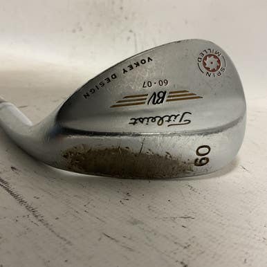Used Titleist BV 60-07 SM Golf Wedge Mens RH 60 Degree 11855-S000189733