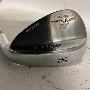 Used Mizuno MP T SERIES 56-13 CHROME Golf Wedge Mens RH 56 Degree 11855-S000189732