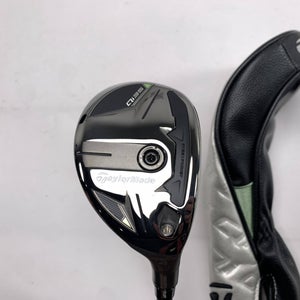 TaylorMade Qi35 Rescue 4 Hybrid 22* Kai'li Blue 85g Stiff Graphite RH HC NEW