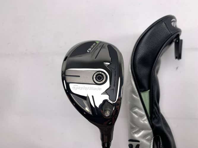 TaylorMade Qi35 Rescue 4 Hybrid 22* Kai'li Blue 85g Stiff Graphite RH HC NEW