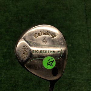 Callaway Ladies Big Bertha Driver and 4 Woods Set Graphite Shafts