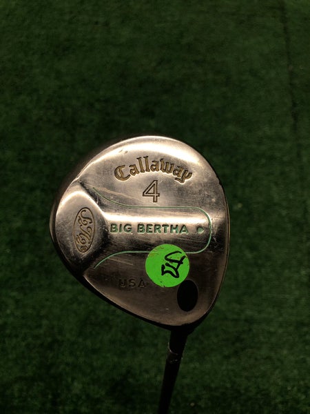 Callaway Ladies Big Bertha Driver and 4 Woods Set Graphite Shafts
