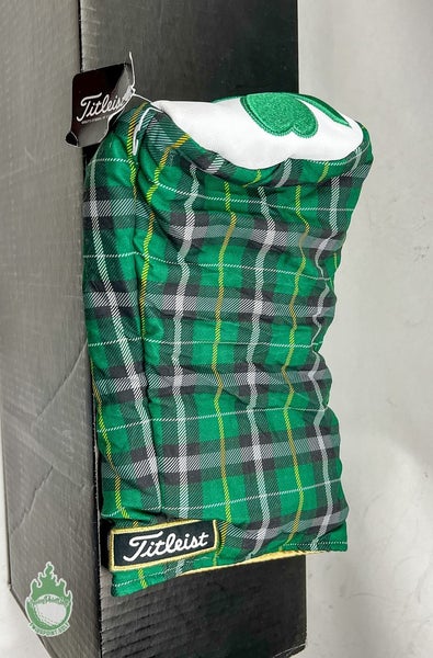 New with Tags Titleist Barrel Shamrock Driver Headcover