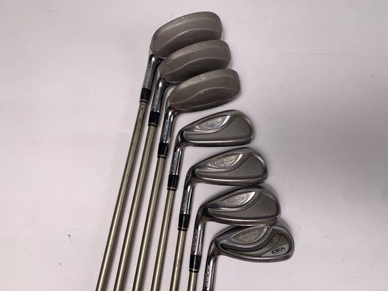 Adams Idea A3 OS Iron Set 4h-6h-7-PW Grafalloy Idea Womens 55g Ladies LH