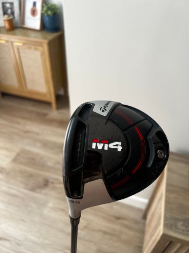 Men's 2018 TaylorMade M4 Left Hand Driver Stiff Flex 9.5 Loft (Used)
