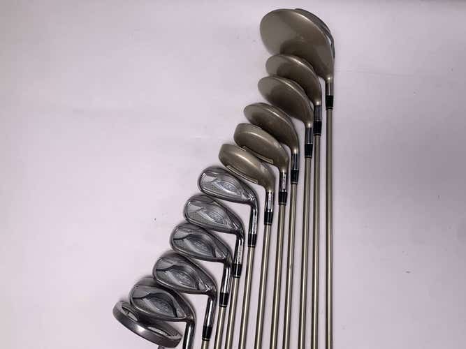 Adams Idea A12 OS Club Set Driver 3W-7W 5H-6H 7-PW SW Putter UltraLite Ladies RH