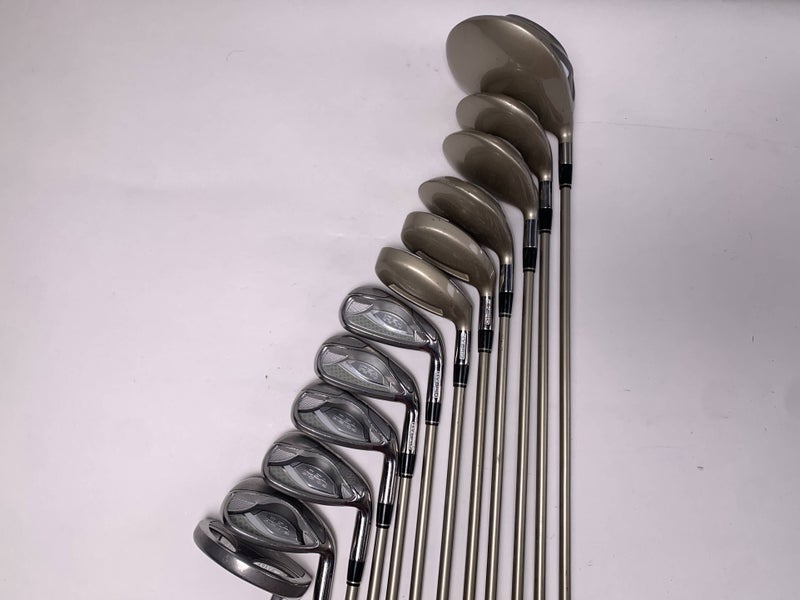 Adams Idea A12 OS Club Set Driver 3W-7W 5H-6H 7-PW SW Putter UltraLite Ladies RH