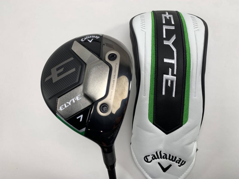 Callaway Elyte 7 Fairway Wood 21* HZRDUS 6.0 Black Gen 5 60g Stiff RH HC NEW