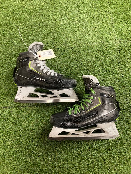 Intermediate Bauer Elite Hockey Goalie Skates Size 5.5 (Used)
