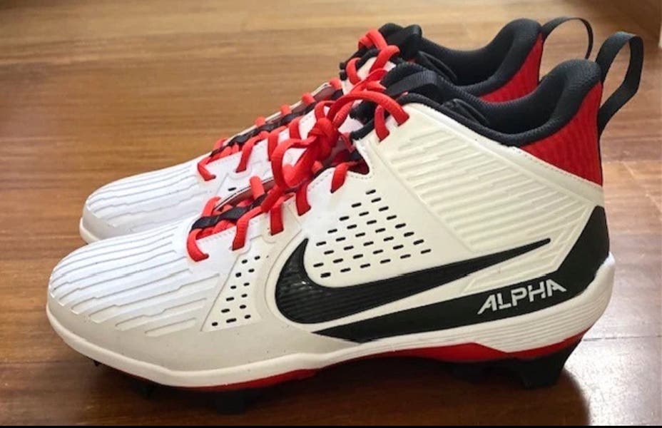 Nike Alpha Menace Strong Mens Football Cleats II5139-102  display picture 1