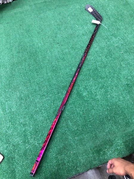 Senior Bauer Twitch Hockey Stick Left Hand P28 (New) Custom Red