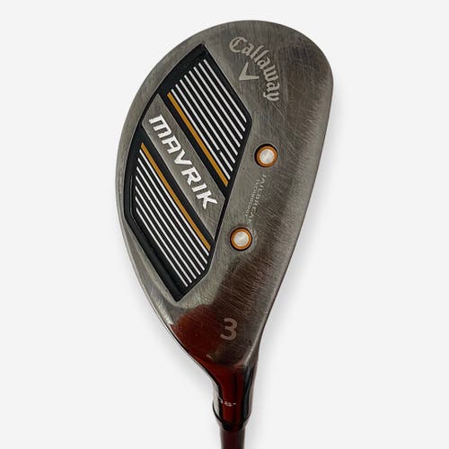 Callaway Mavrik 3 Hybrid 18° Right Handed Regular Flex Graphite Shaft