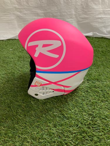 Pink Women's Rossignol Hero 9 WPK/WHT Helmet (New) 53-54cm