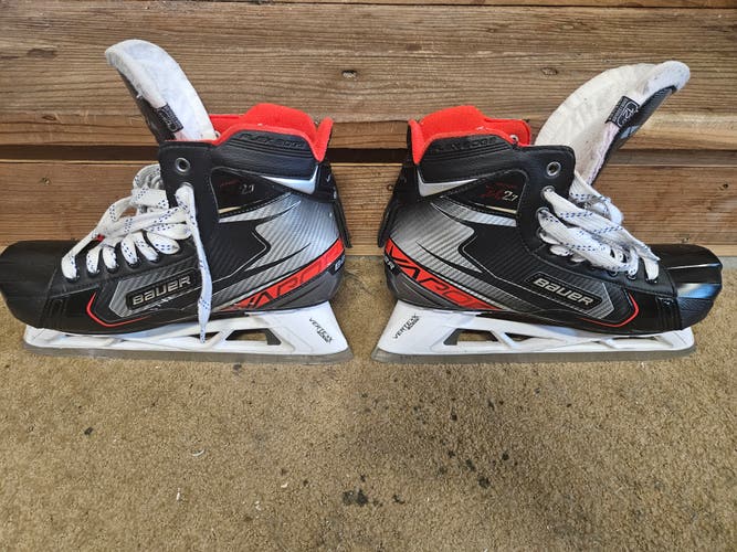 Bauer Vapor X2.7 Hockey Goalie Skates Regular Width 12 (Used)