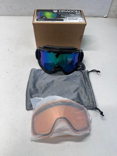 Used Dragon Snow Goggles Adult Black 11835-S000197660