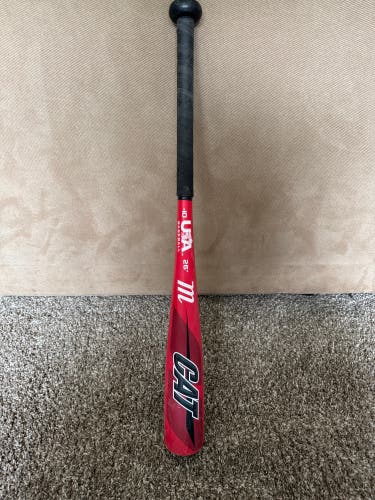 Marucci CAT Alloy USABat Certified Bat (-10) 16 oz 26" (Used)