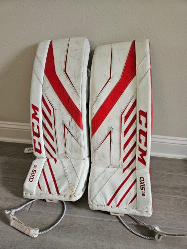 30" CCM Axis 1.9 Goalie Leg Pads (Used)