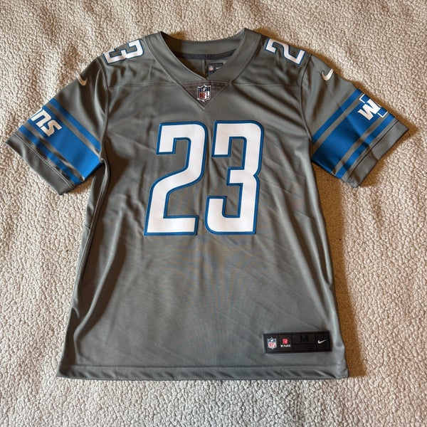 Detroit Lions Color Rush Jersey Grey Darius Slay Medium NFL